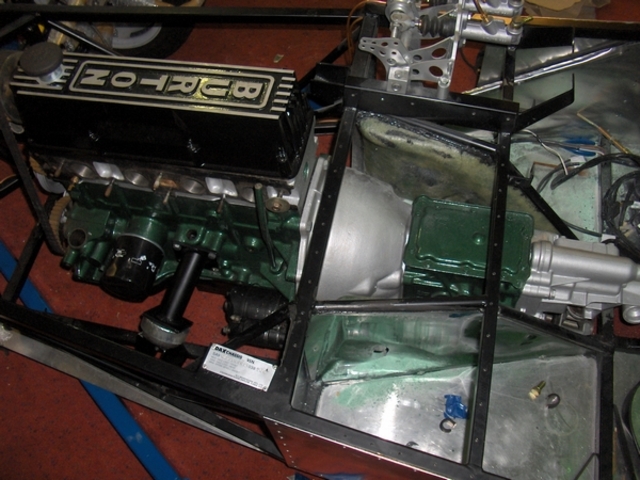 engine/gearbox side view